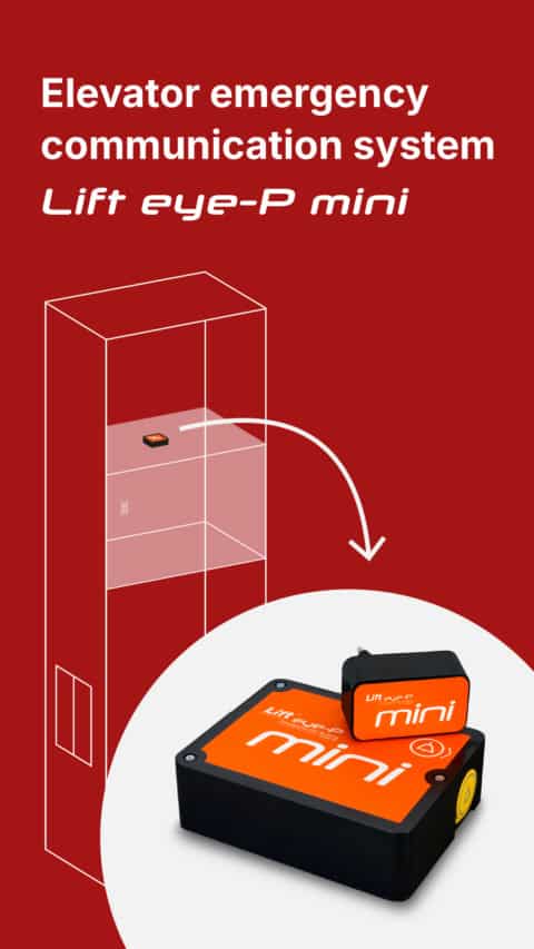 Lift eye-P mini – elevator emergency communication system